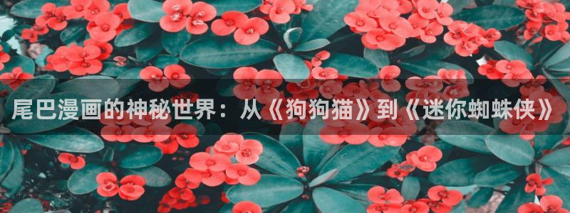 omofun动漫动画：尾巴漫画的神秘世界：从《狗狗猫》到《迷你蜘蛛侠》